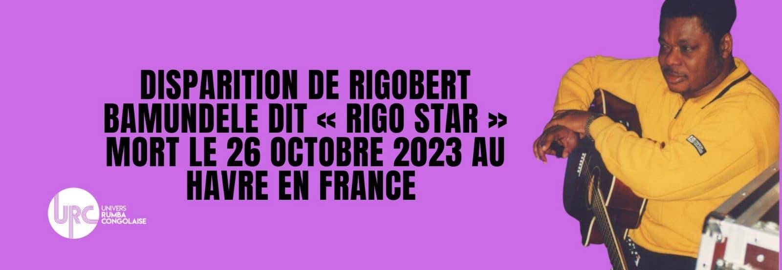 Hommage Rigobert BAMUNDELE